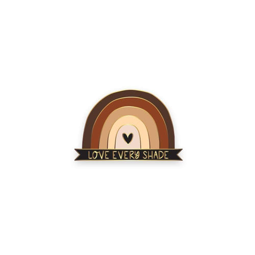 Love Every Shade Lapel Pin - BWO Favors