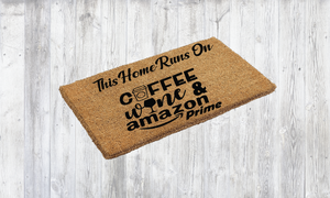 Personalized Doormat - BWO Favors