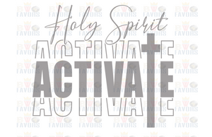 Holy Spirit Activate (digital design)