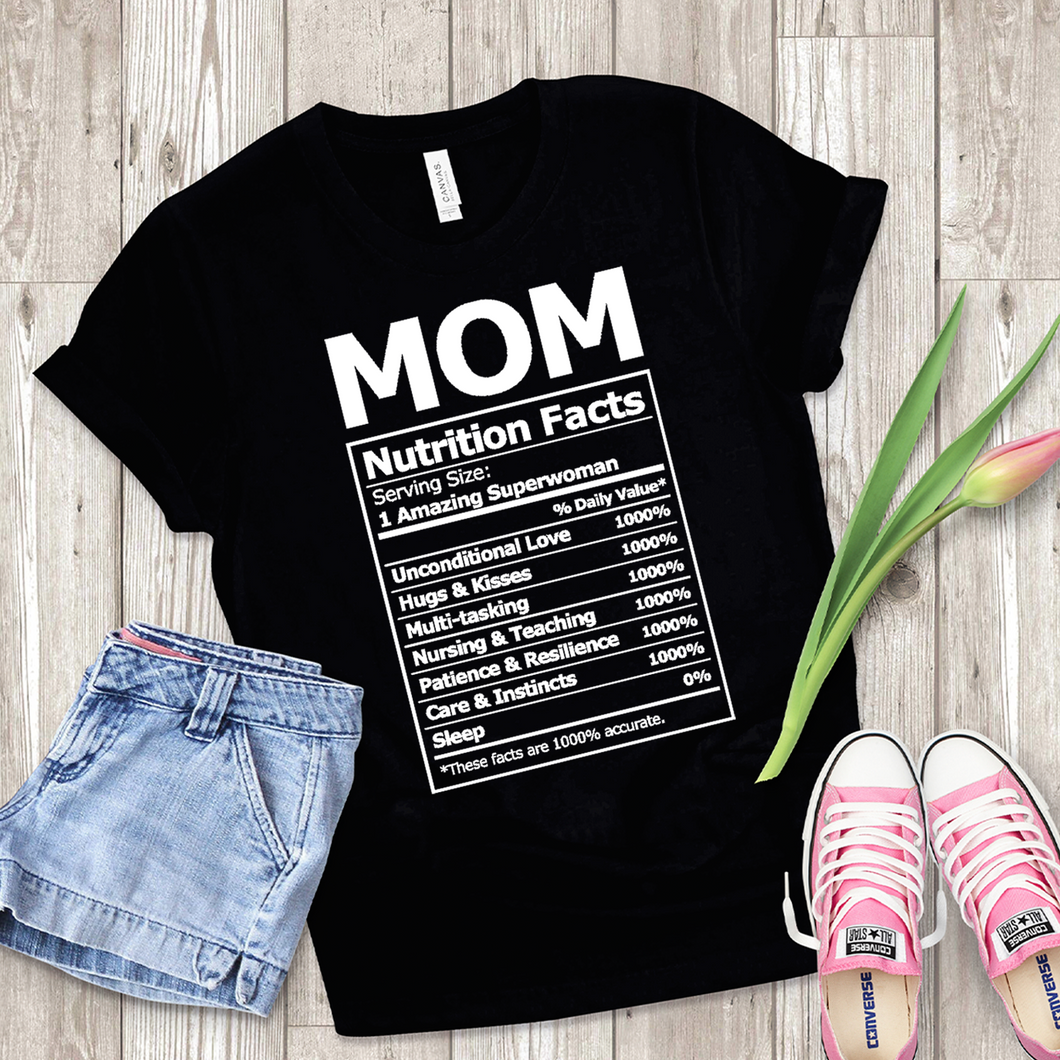 Mom Nutritional Value T-shirt