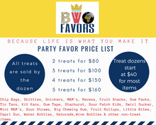 Load image into Gallery viewer, Customized Party Favors and Treats - BWO Favors
