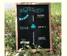 Load image into Gallery viewer, Customizable Milestone Chalkboard - BWO Favors
