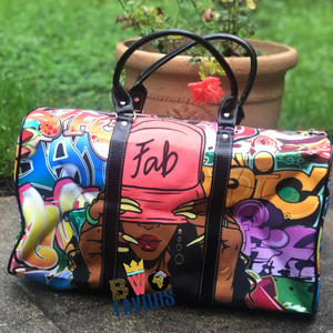 Graffiti Fab Waterproof Travel Bag