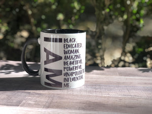 11 oz Black is Magic Ceramic Mugs - BWO Favors